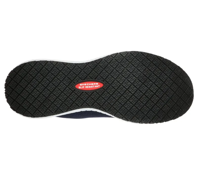 Skechers Work Slip-Resistant: Squad Sneaker Marine