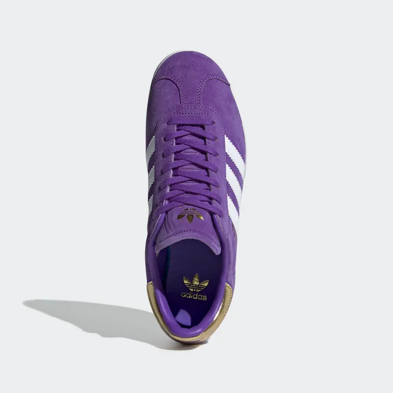 adidas Gazelle TfL Elizabeth Line (W) Collegiate Purple/Footwear White/Gold Metallic (EE8109)