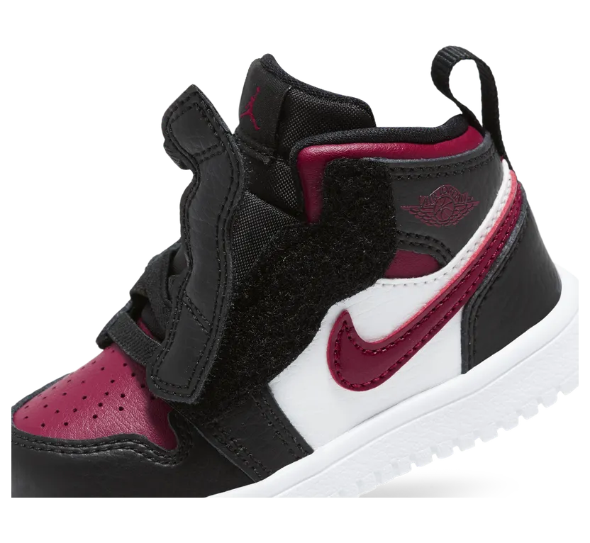 Air Jordan 1 Mid ALT TD Black Noble Red (AR6352-066)