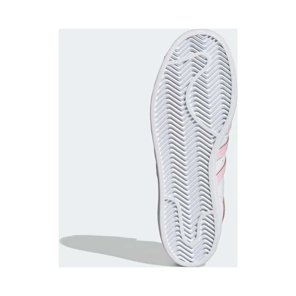 adidas Superstar Cloud White / Clear Pink / Solar Red (H00659)