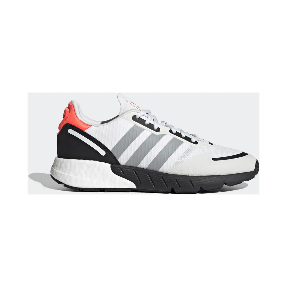 adidas ZX 1K Boost Schuh Crystal White / Silver Metallic / Core Black (FY5648)
