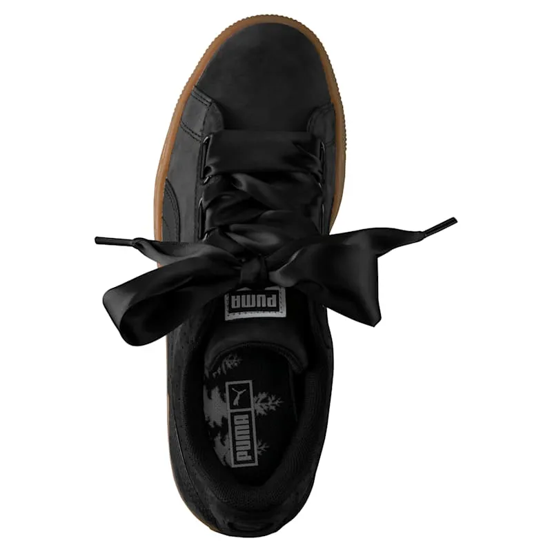 Puma Basket Heart Perf Black Gum (W) Puma Black/Gum (366809-02)