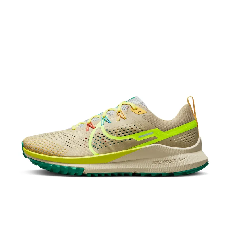 Nike React Pegasus Trail 4 Team Gold Baltic Blue Stadium Green Volt (DJ6158-700)