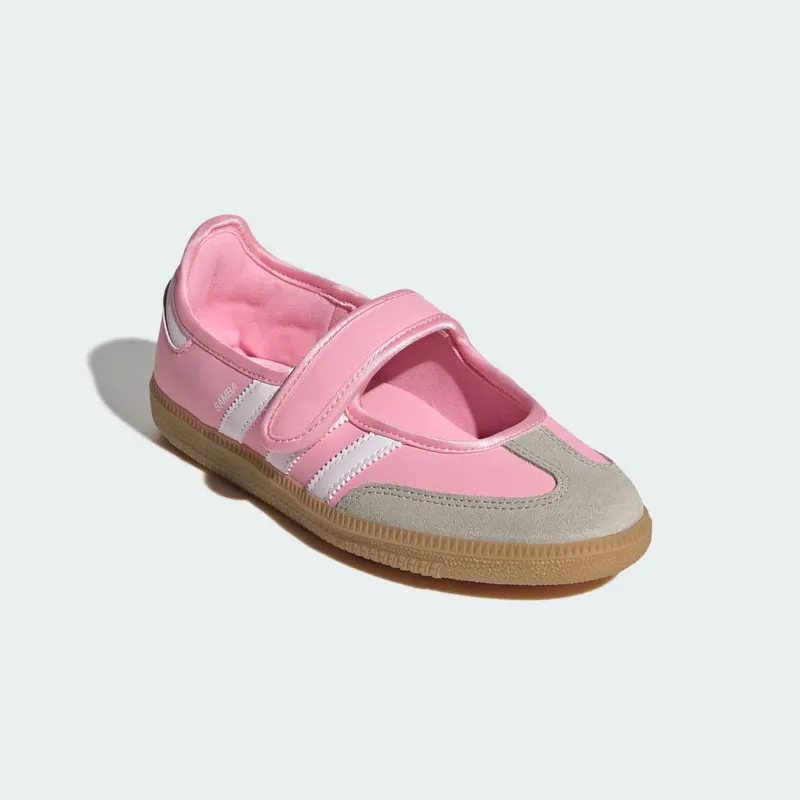Adidas Samba Jane GS “Light Pink / Cloud White / Gum” (JP9544)