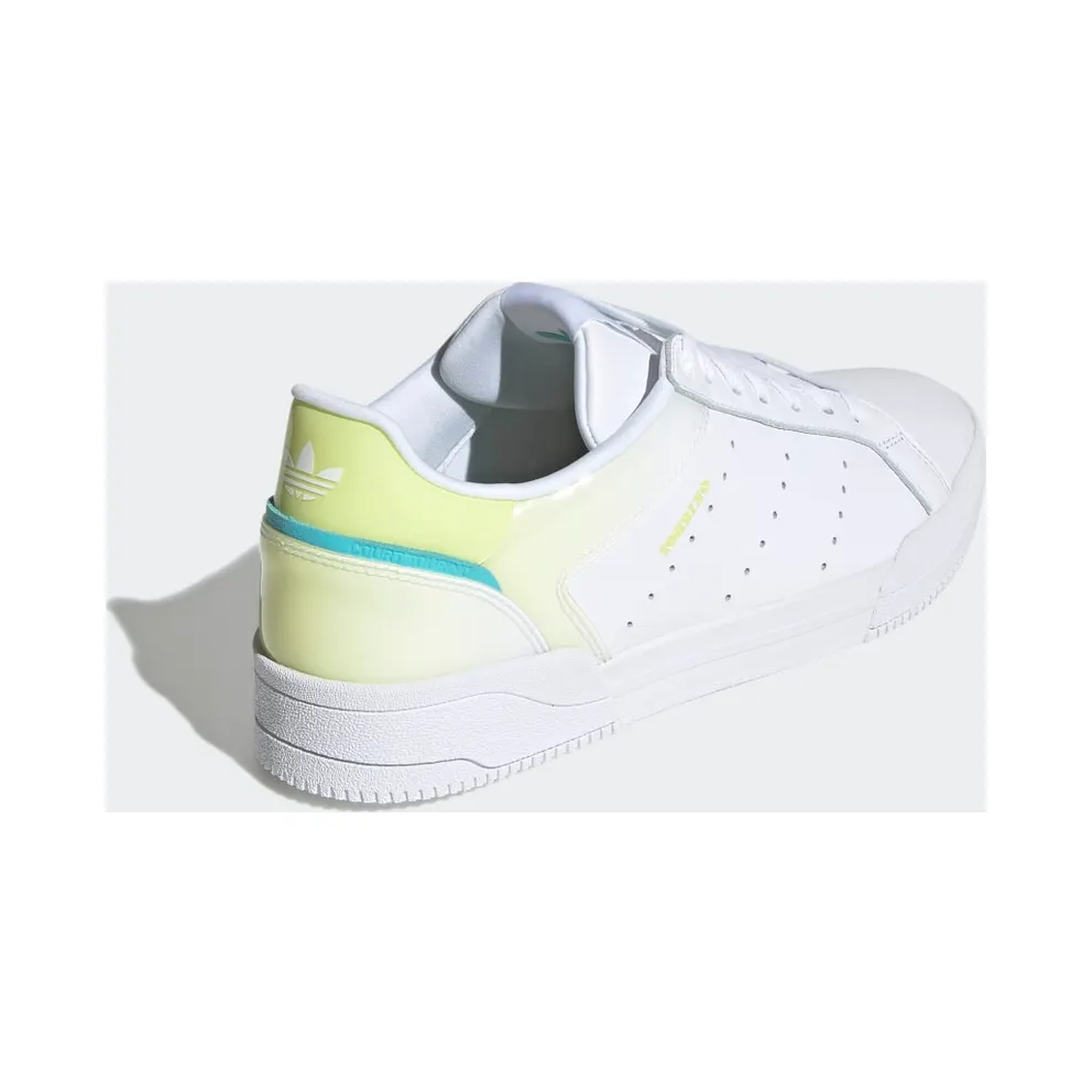 adidas Court Tourino Cloud White / Pulse Yellow / Pulse Aqua (GX3400)