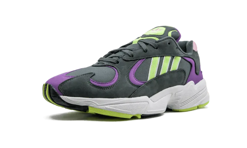 adidas Yung-1 Legend Ivy Hi Res Yellow Legend Ivy/Hi-Res Yellow/Active Purple (BD7655)