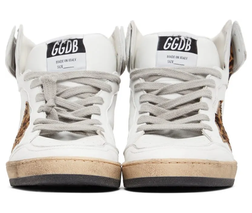 Golden Goose White Leopard Sky Star Sneakers (F00230.F002193.10805) (2)