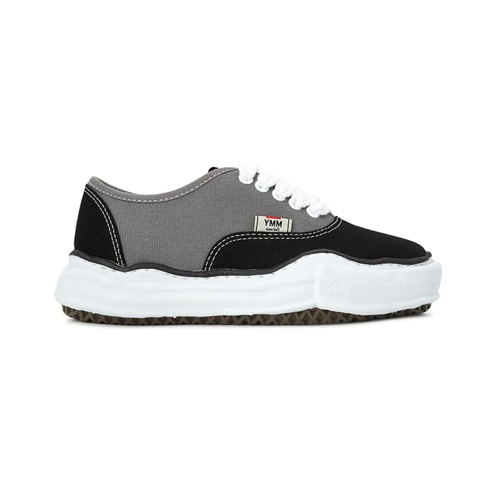 Maison Mihara Yasuhiro Baker OG Sole Bicolor Canvas Low Black Grey (A13FW738-BLACK GREY)