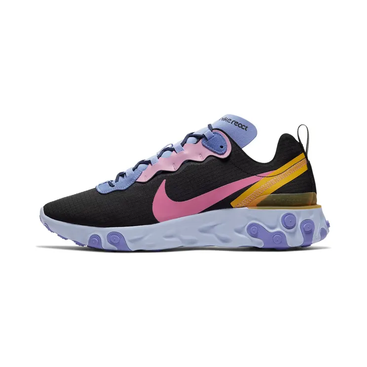 Nike React Element 55 Black Palest Purple (CI9593-001)