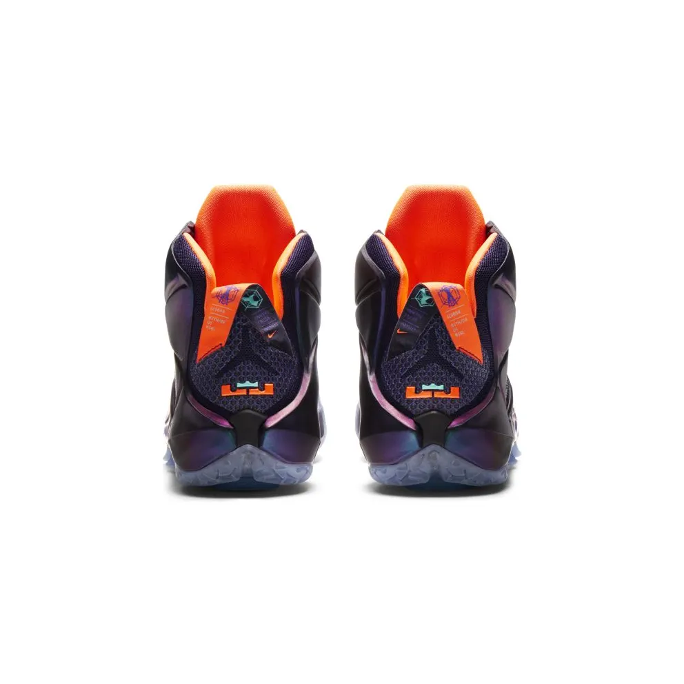 Nike LeBron 12 Instinct Cave Purple/Hyper Grape-Hyper Crimson-Hyper Turquoise (684593-583)