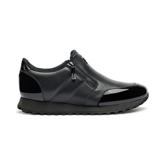Giuseppe Zanotti Ilde Run mit doppeltem Reißverschluss “Black” (IU10058K19)