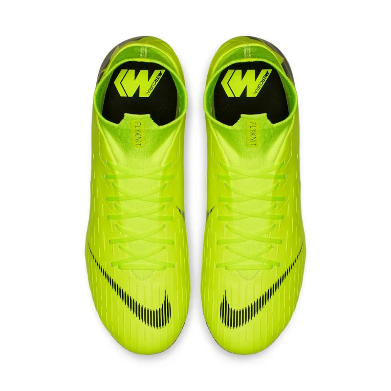 Nike Mercurial Superfly 6 FG Volt Black Volt/Black (AH7368-701)