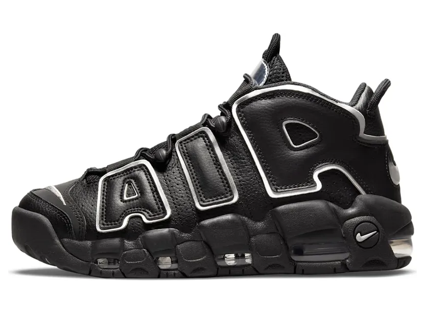 Nike Air More Uptempo Black Silver (W) (DQ0839-001)