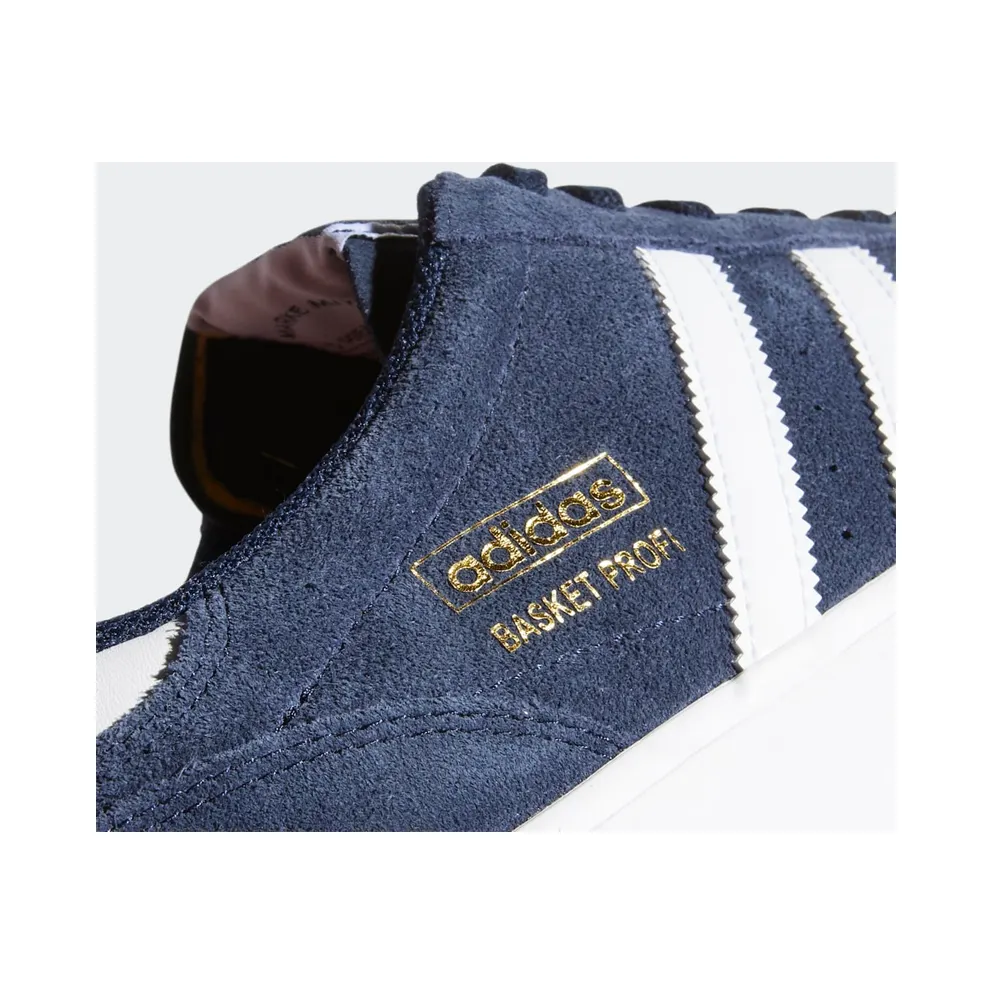 adidas Basket Profi Lo Collegiate Navy / Cloud White / Gold Metallic (FX3074)
