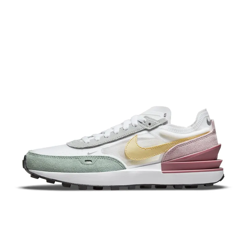Nike Waffle Oneen “White / Regal Pink / Light Mulberry / Lemon Drop” (DN5062-100)