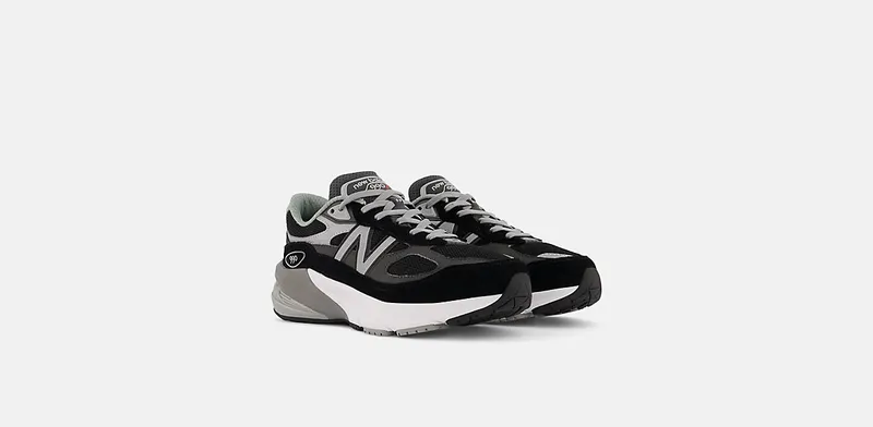 New Balance 990v6 GS “Black/Silver” (GC990BK6)