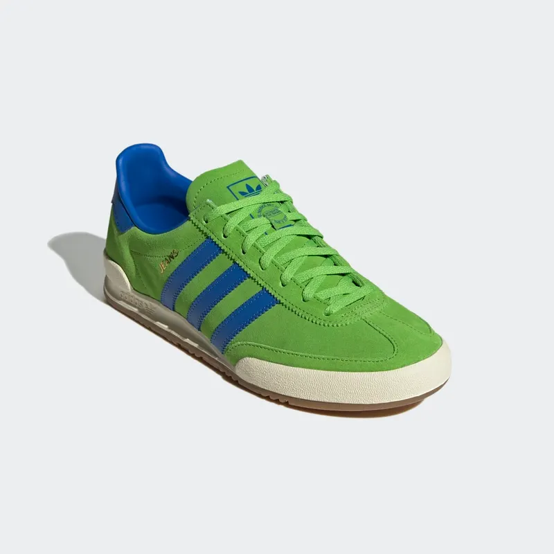 Adidas Jeans Semi Solar Slime / Off White / Blue (GX6953)