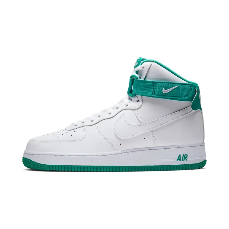 Nike Air Force 1 High White Neptune Green