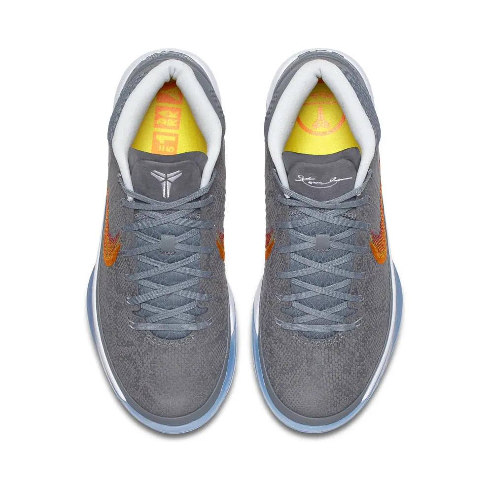 Nike Kobe A.D. Grey Snake Chrome/Habanero Red-Circuit Orange (922482-005)