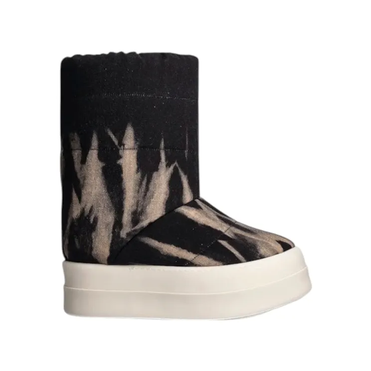 Rick Owens DRKSHDW Mega Bumper Lunar Boot Black Terra (DU02D2838 DBSUPA 9831)