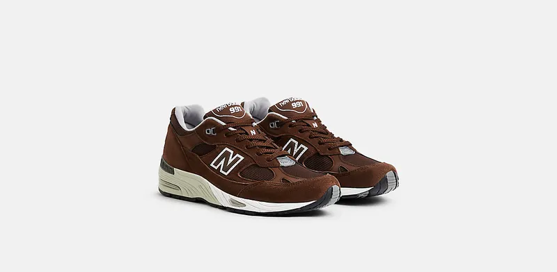 New Balance 991 “Made in UK – Mocha Brown” (M991BGW)