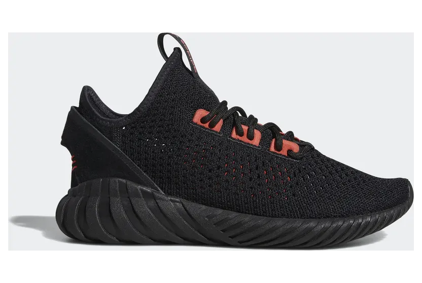 adidas Tubular Doom Sock Core Black Trace Scarlet