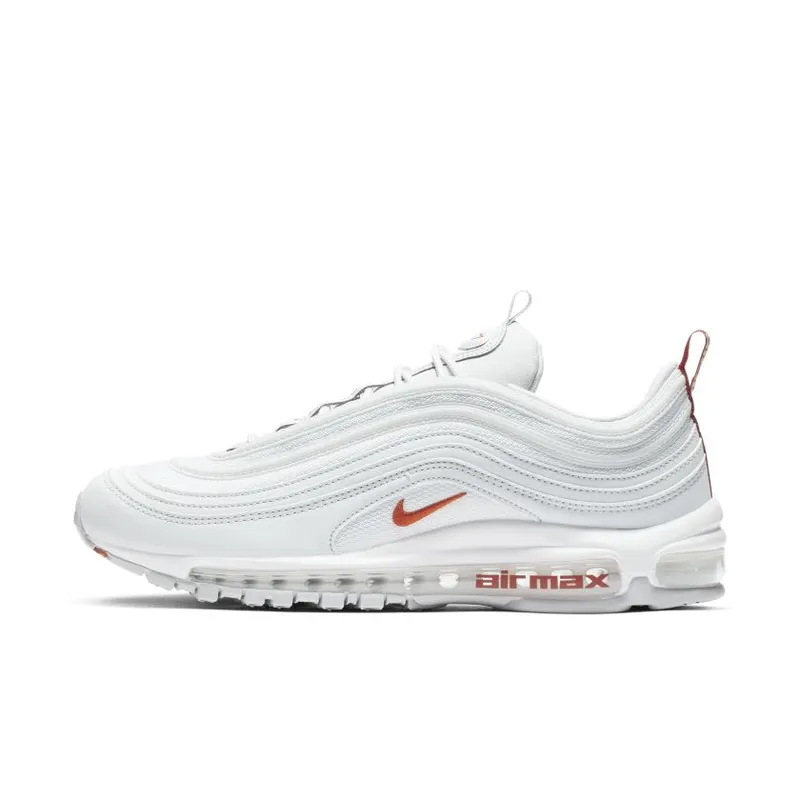 Nike Air Max 97 Pure Platinum Team Orange Pure Platinum/White-Team Orange (BV1985-002)