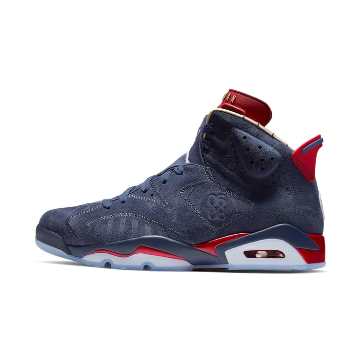 Air Jordan 6 Retro ‘Doernbecher’ 2019 Midnight Navy/White-Varsity Red-Metallic Gold (CI6293-416)