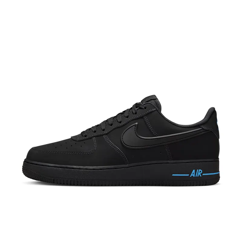 Nike Air Force 1 Low ’07 SE Black University Blue (HV6223-001)