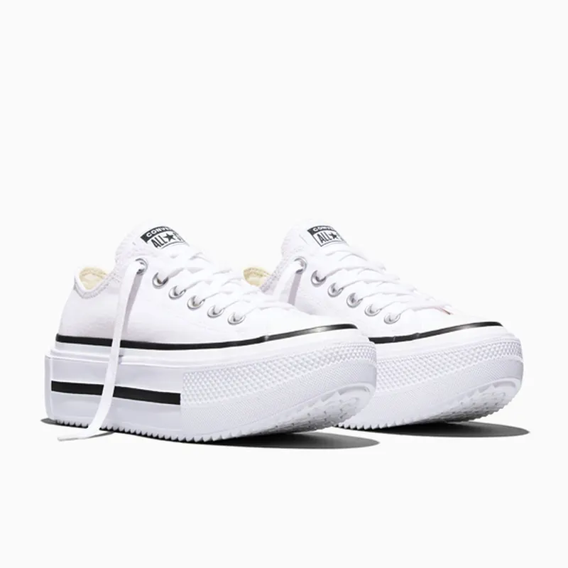 Converse Chuck Taylor All Star Lift Double Stack Platform White/Black/White (A15491C)