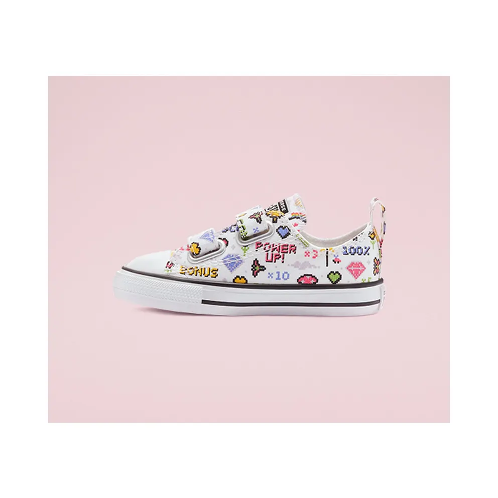Converse Gamer Easy-On Chuck Taylor All Star Low Top White/black/bold Pink (770172C)