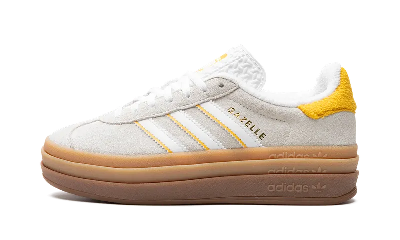 Adidas Gazelle Bold “Ivory Bold Gold” (IH9929)