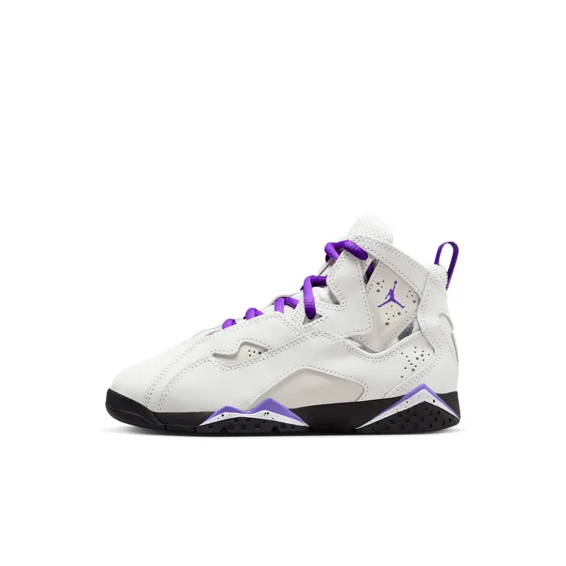 Jordan True Flight Light Base Grey White Black Purple Venom (343796-052)