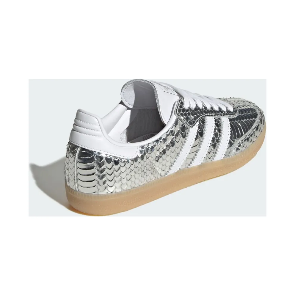Adidas Samba Slangenprint Silver Metallic (IH9016)