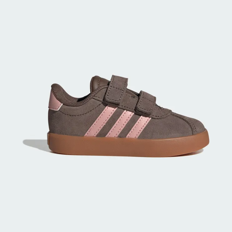 adidas VL Court 3.0 “Earth Strata / Semi Frozen Turbo / Amber Gum” (KK4584)