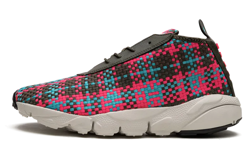 Nike Air Footscape Desert Chukka Cargo Khaki Hyper Jade-Hyper Pink-Umber