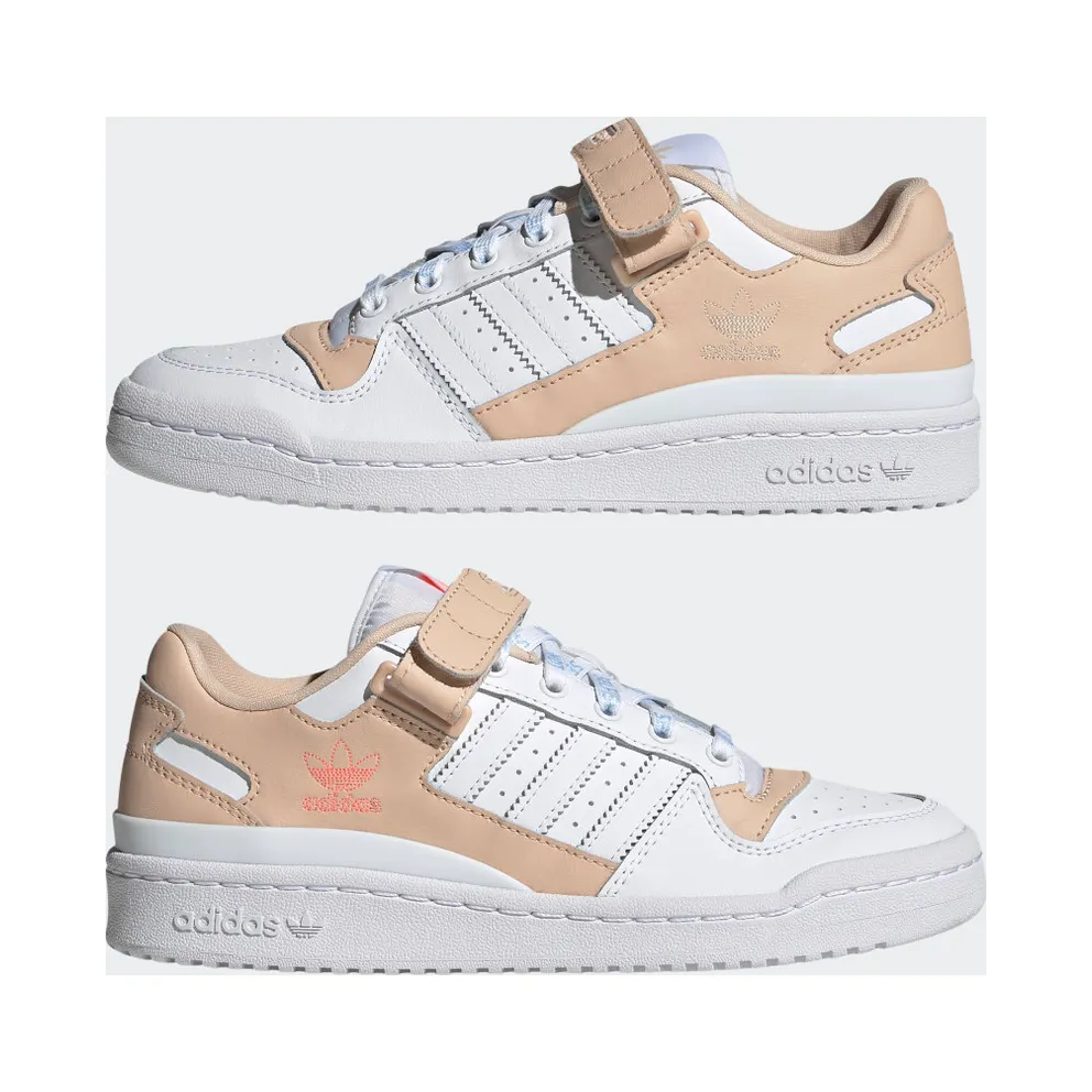 Adidas Forum Low Halo Blush / Cloud White / Acid Red (GW0569)