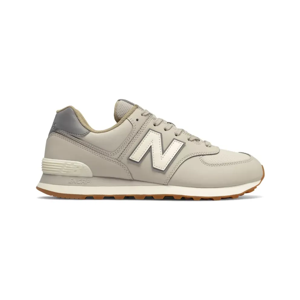 New Balance Unisex 574 Vegan Friendly – Grau/Beige, Grau/Beige (U574SQ2)