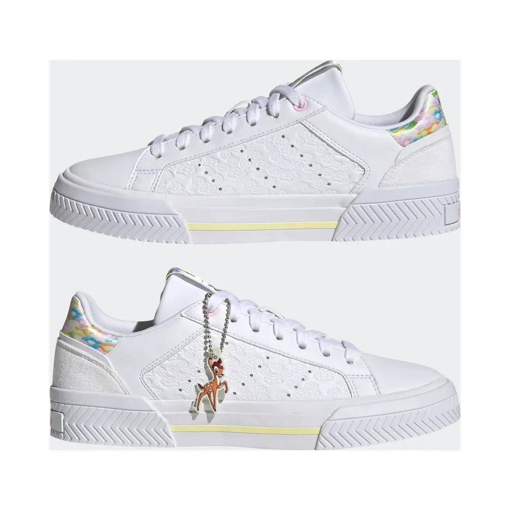 Adidas Disney Court Tourino Cloud White / Calvi / Clear Pink (GV7938)