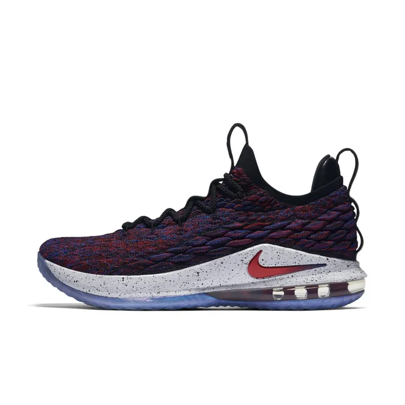 Nike LeBron 15 Low Supernova Multi-Color/Black-White-University Red (AO1755-900)