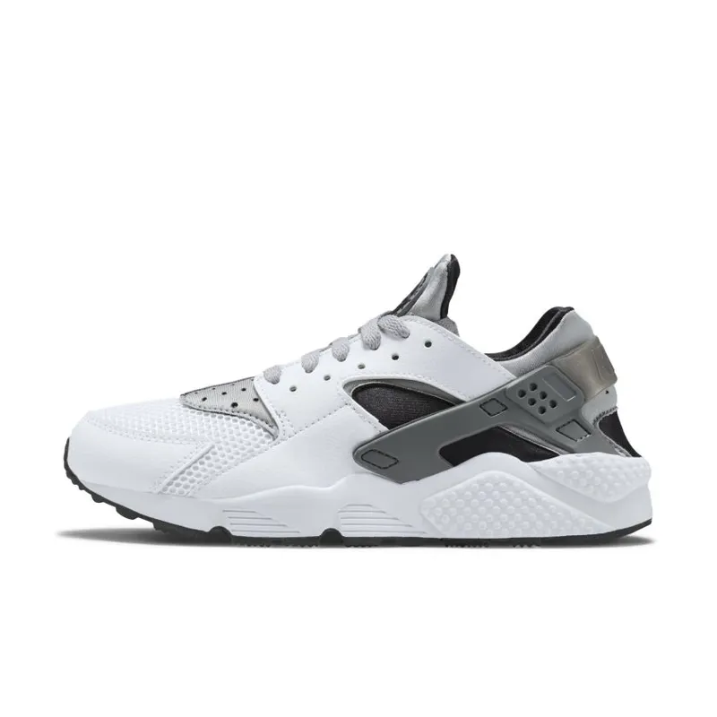 Nike Air Huarache Run White Wolf Grey Black White/Wolf Grey-Black-Cool Grey (318429-101)