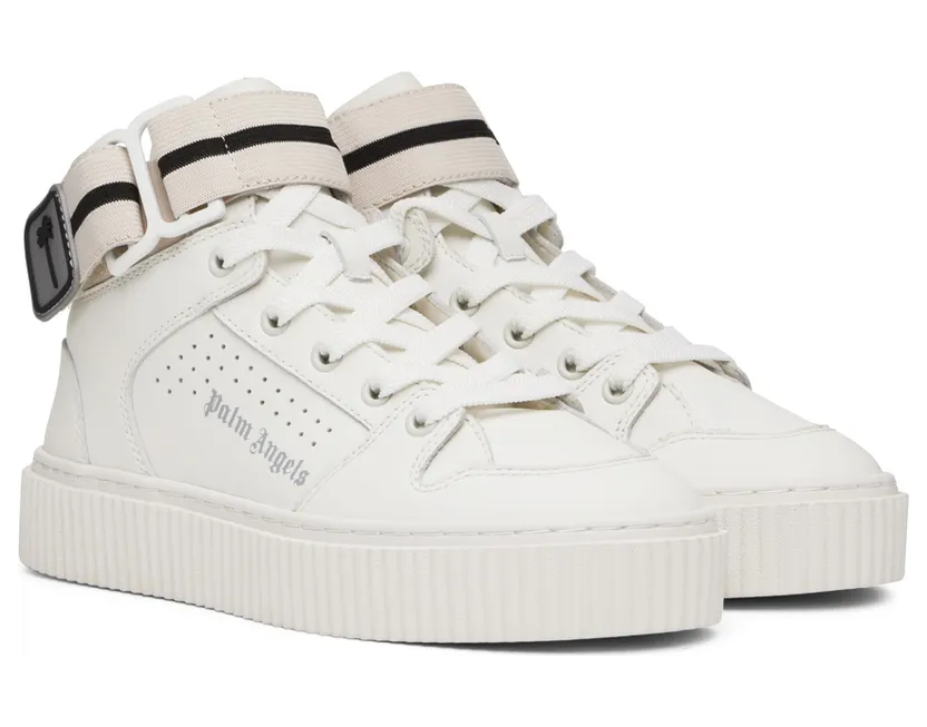 Palm Angels Palm One “White” (PWIA048F22LEA0010101) (4)