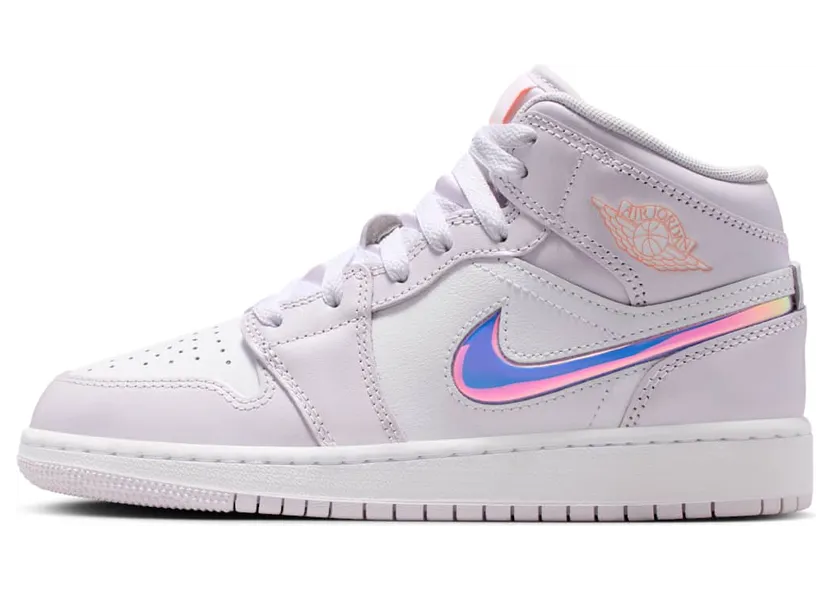 Air Jordan One Mid Barely Grape / White / Atomic Pink (IM4419-500)