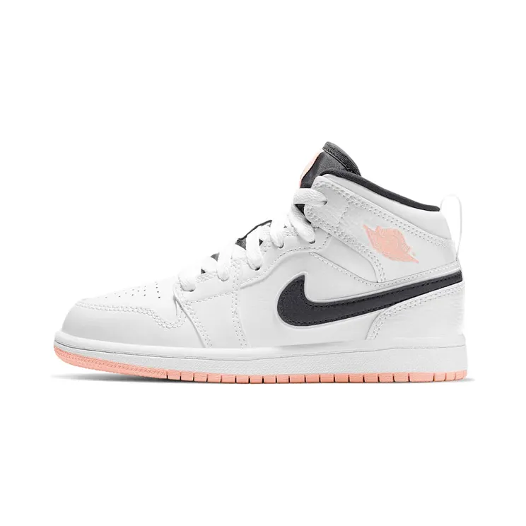 Jordan 1 Mid White Arctic Orange (640734-180)
