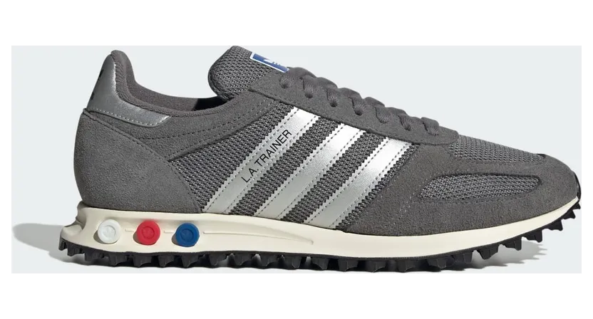 Adidas LA TRAINER OG SCHOENEN Grey Four / Silver Metallic / Off White (KJ4380)
