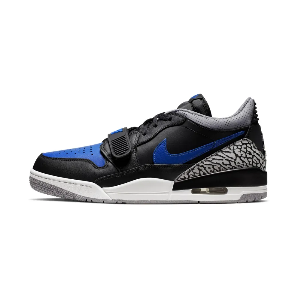 Jordan Legacy 312 Low Black Royal Black/Game Royal-White-Cement Grey (CD7069-041)