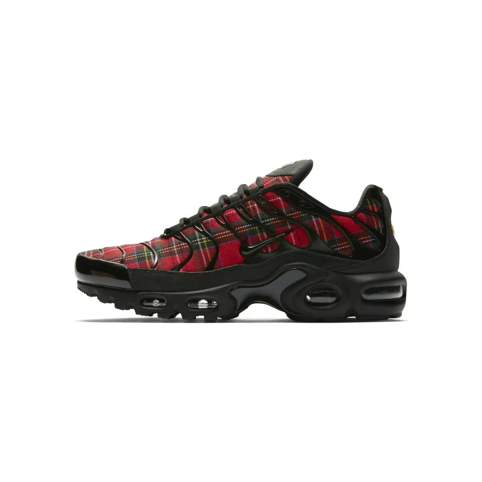 Nike Air Max Plus Tartan Black (W) Black/Black-University Red (AV9955-001)