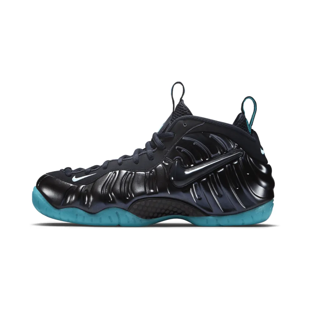 Nike Air Foamposite Pro Dark Obsidian Dark Obsidian/Dark Obsidian-Blue Aquamarine (624041-402)