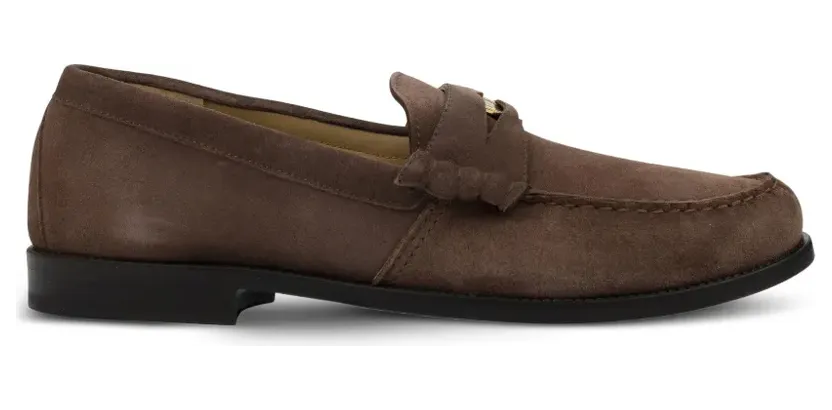 Rhude Loafer aus Wildleder -Schild “Brown” (RHDMFTW0014BRN)