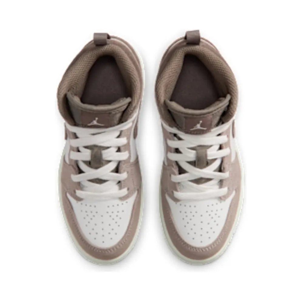 Nike Jordan 1 Mid “Enigma Stone / Summit White / Olive Grey” (DQ8424-003)